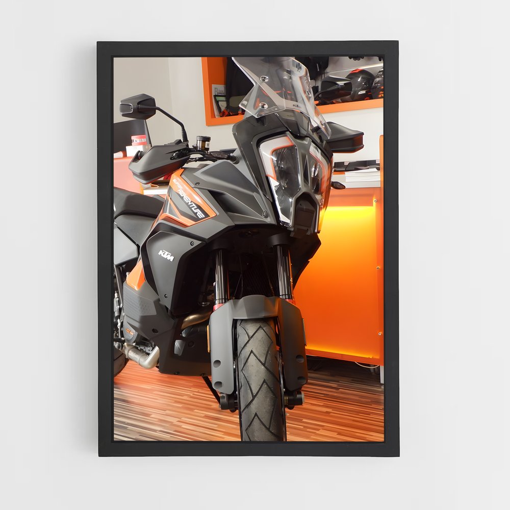 Poster incroyable super adventure s – affiche KTM Moto (vue 2)